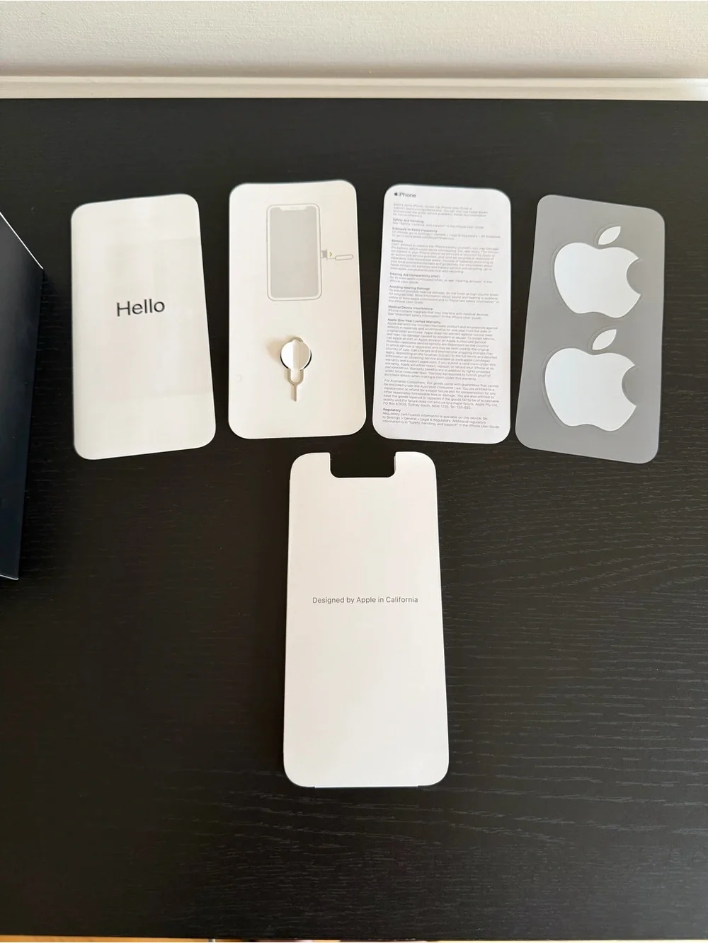 Apple iPhone 11 Pro Silver Retail Box Only w/ Inserts & SIM Tool 64GB - NO PHONE